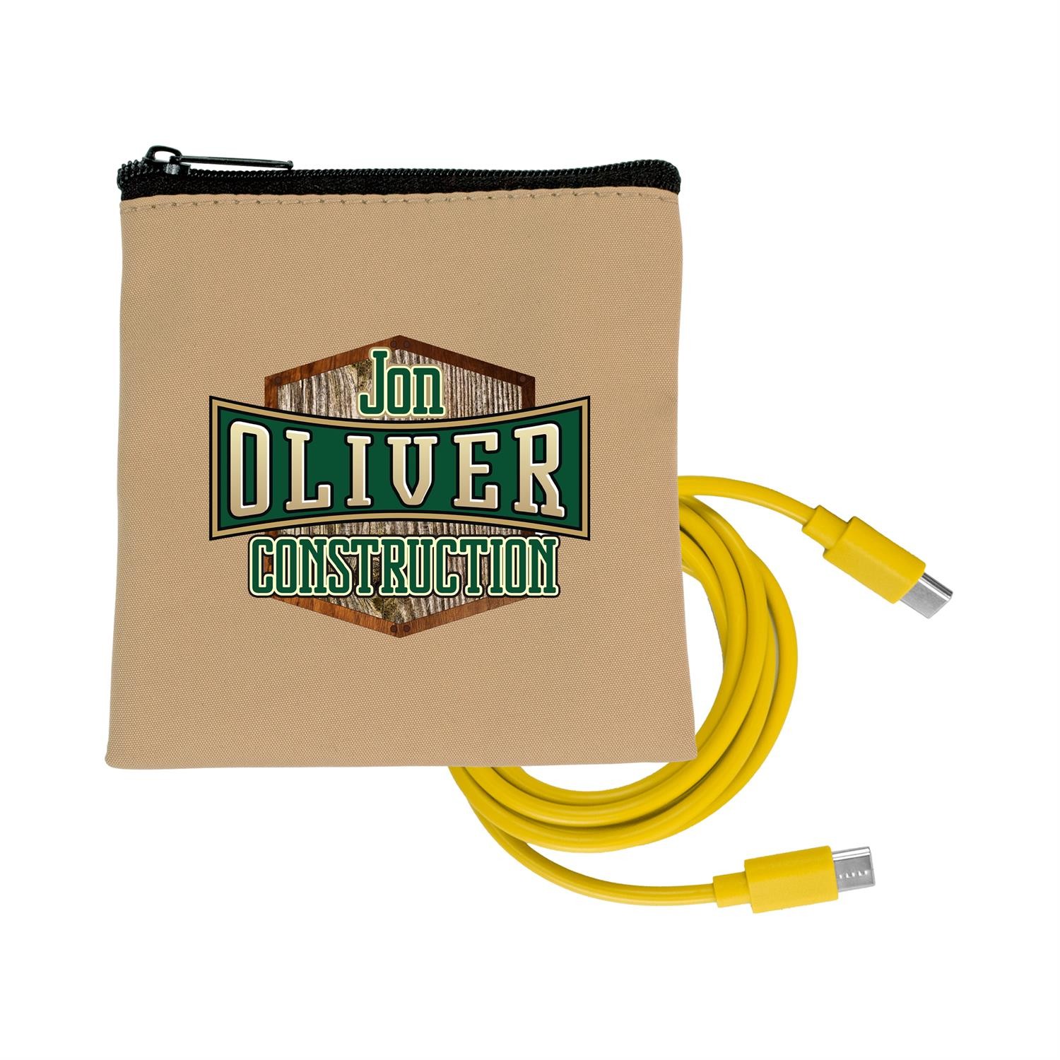 Tan Executive C to C Cable Set 1
