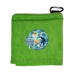 Clip Dry Towel - Green Logo Clip Dry Towel - Green Logo