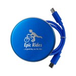 Aluminum C To C Cable Set - Blue Aluminum C To C Cable Set - Blue