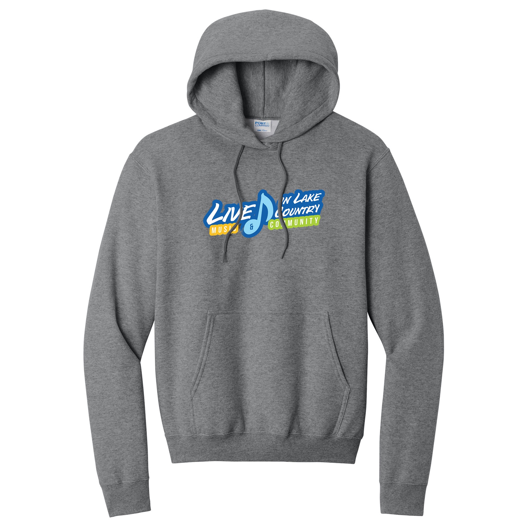 Port & Co® Core Fleece Hooded Sweatshirt 1