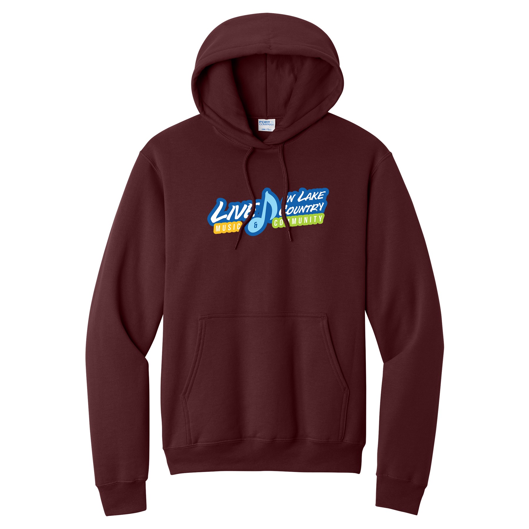 Port & Co® Core Fleece Hooded Sweatshirt 1