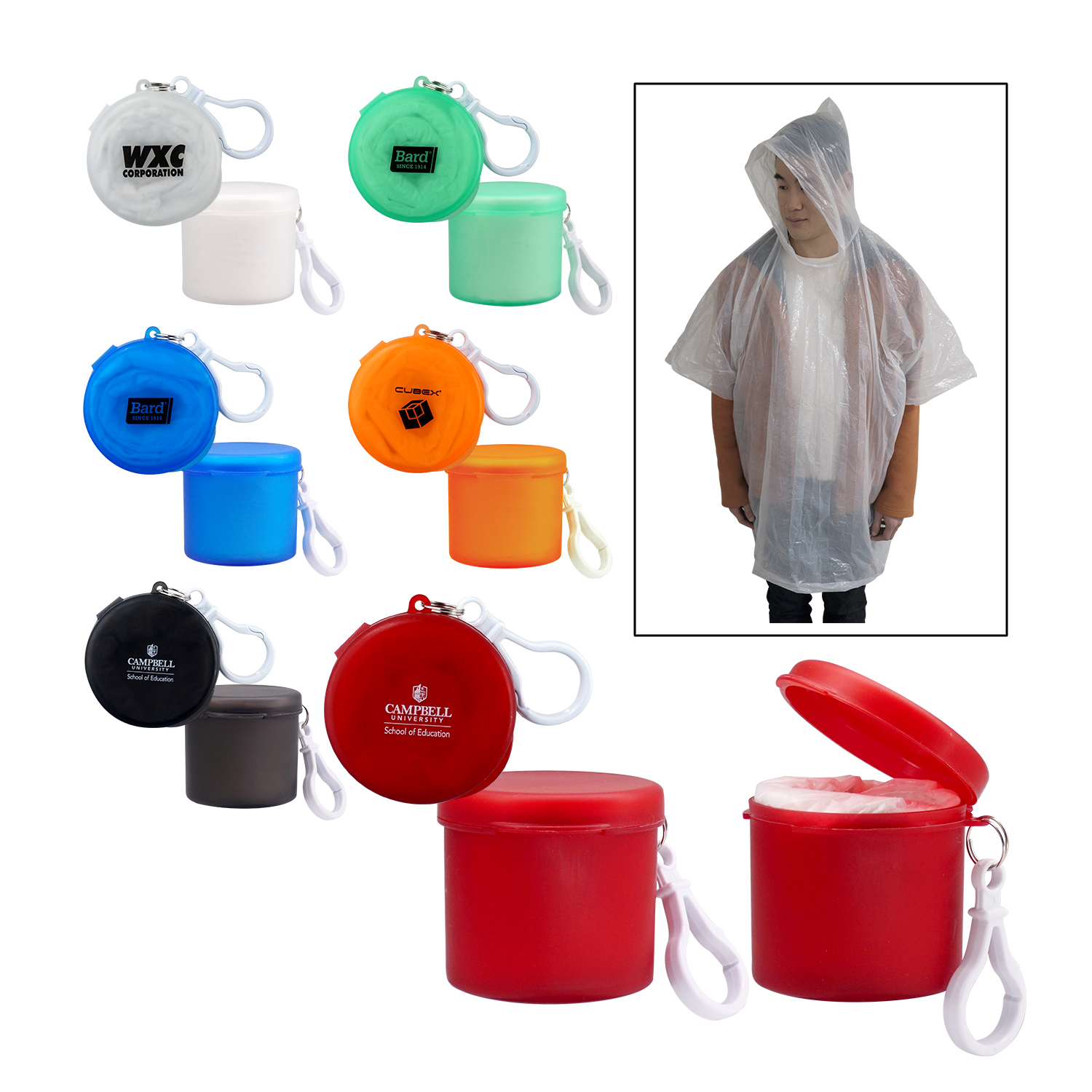 Travel Rain Poncho 1
