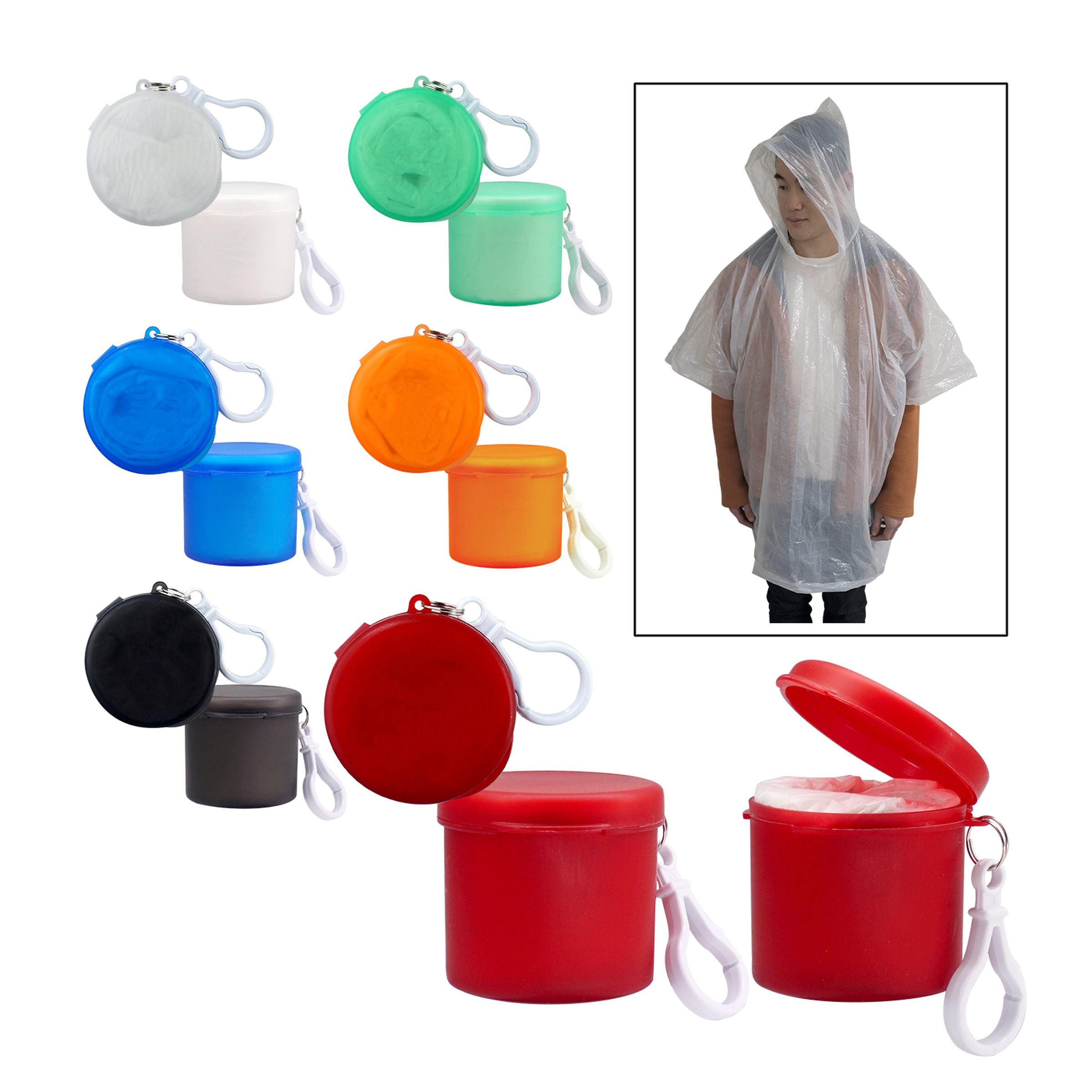 Travel Rain Poncho 1
