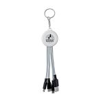 Color Changing Keychain Cable - White Color Changing Keychain Cable - White