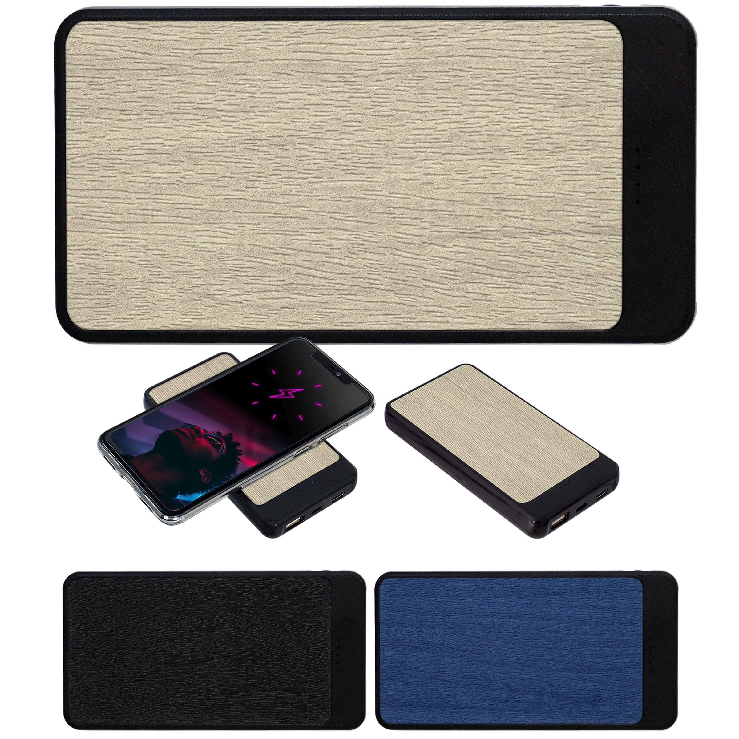 UL Woodland High Density Swift Wireless Power Bank 1