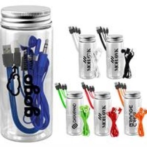 Bottled Cable Ear Bud Set 1 Bottled Cable Ear Bud Set 1