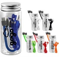 Bottled Cable Ear Bud Set 1
