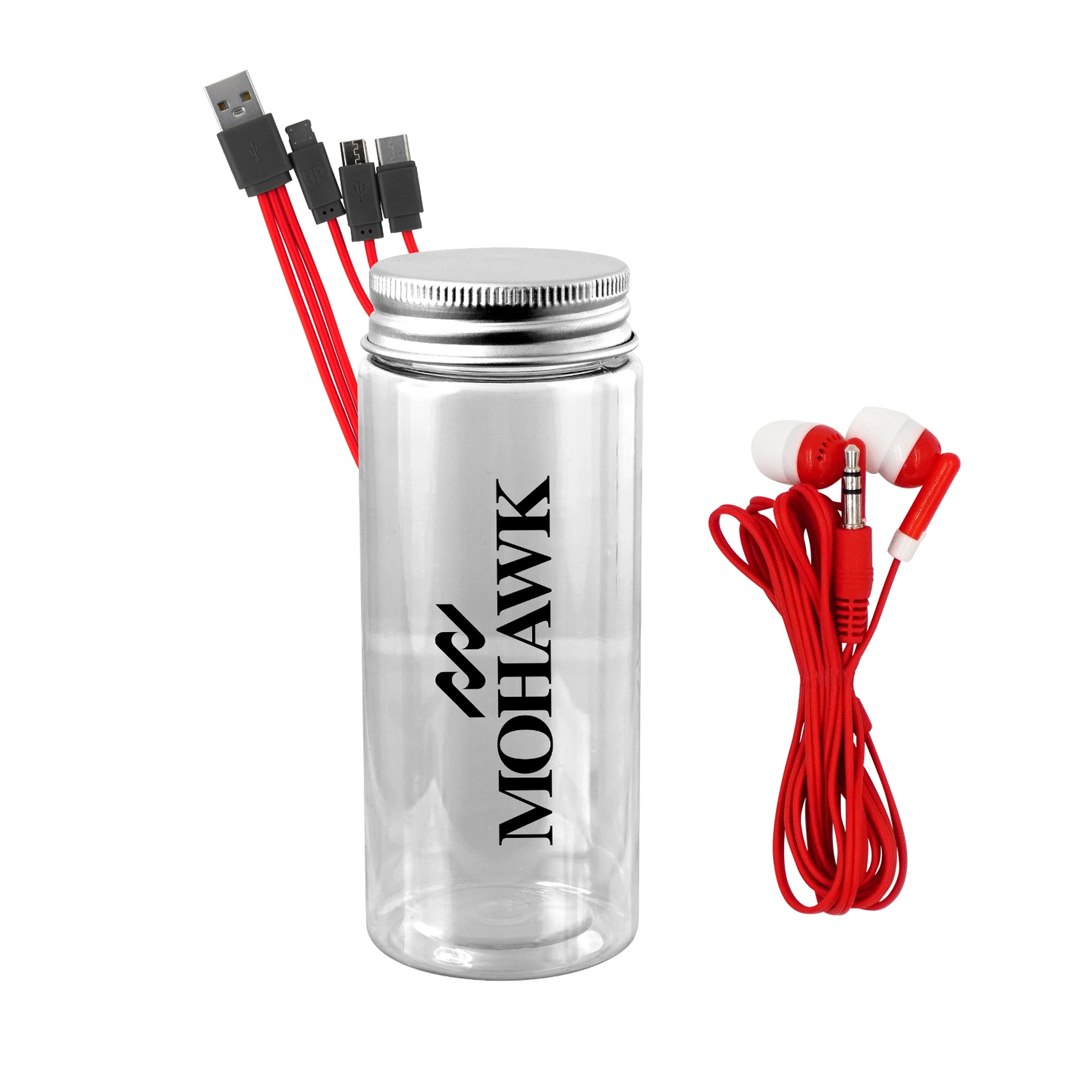 Bottled Cable Ear Bud Set 1