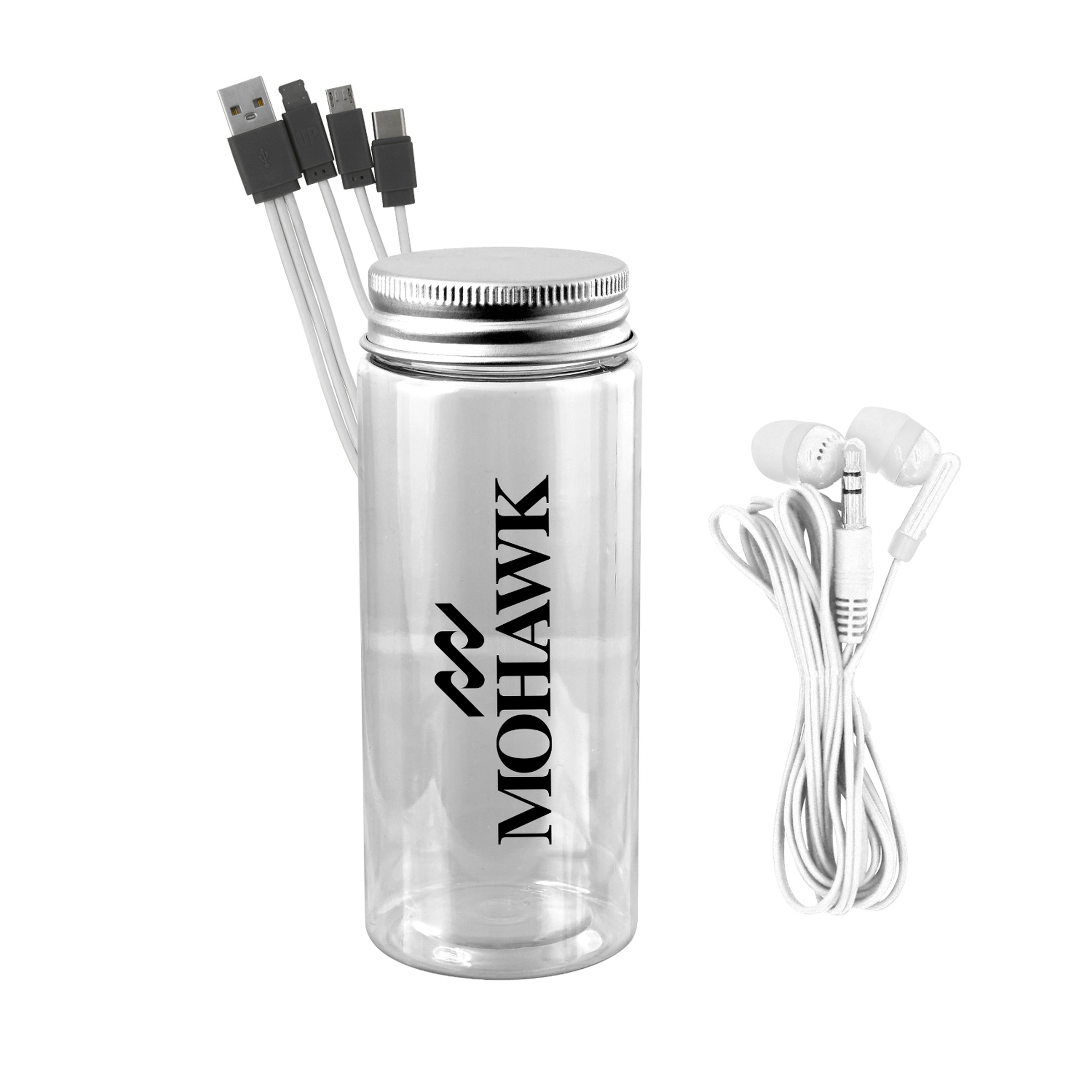 Bottled Cable Ear Bud Set 1