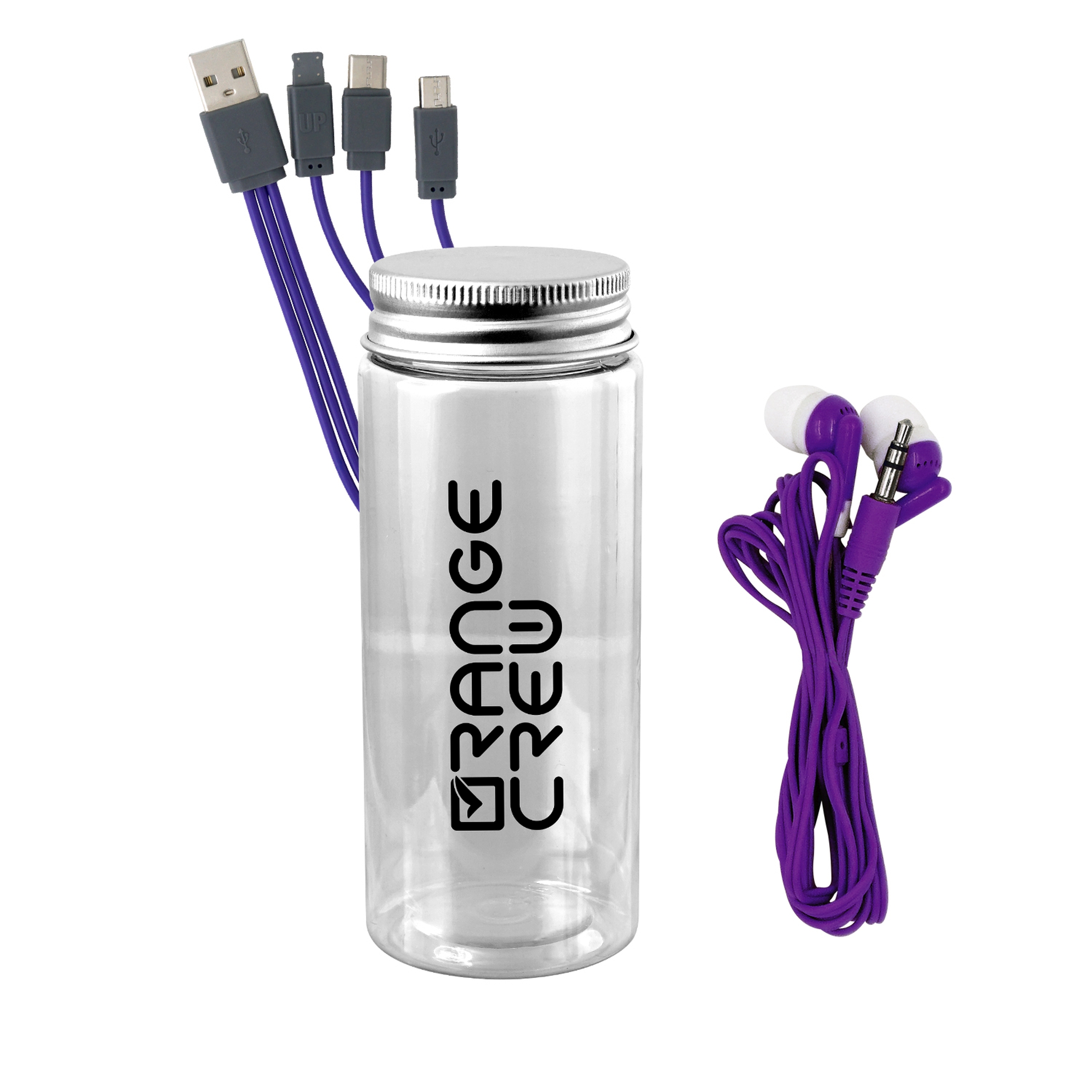 Bottled Cable Ear Bud Set 1