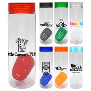 Clear View 24 oz. Bottle with Floating Infuser 1 Clear View 24 oz. Bottle with Floating Infuser 1