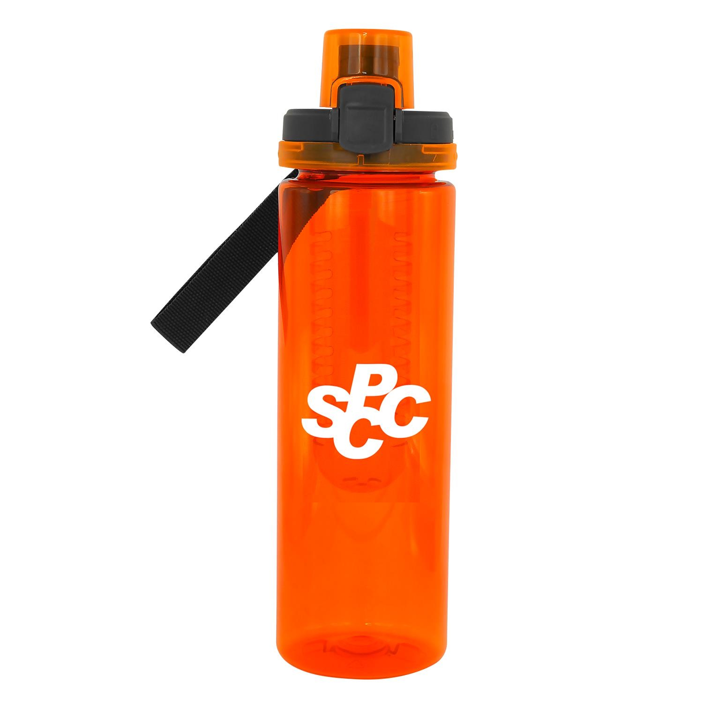 Locking Lid 24 oz. Colorful Bottle with Infuser 1