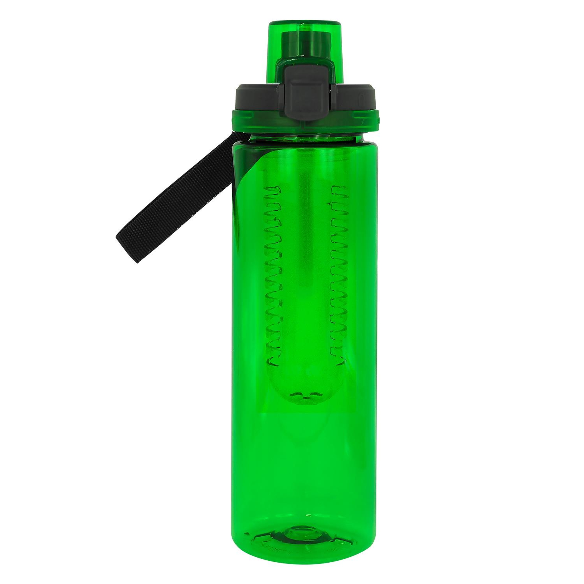 Locking Lid 24 oz. Colorful Bottle with Infuser 1