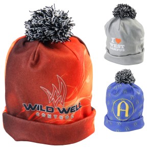 Full Color Pom Beanie 1 Full Color Pom Beanie 1