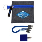 G Line Colorful Cable & Wall Charger Set - Blue G Line Colorful Cable & Wall Charger Set - Blue