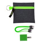 G Line Colorful Cable & Wall Charger Set - Green G Line Colorful Cable & Wall Charger Set - Green