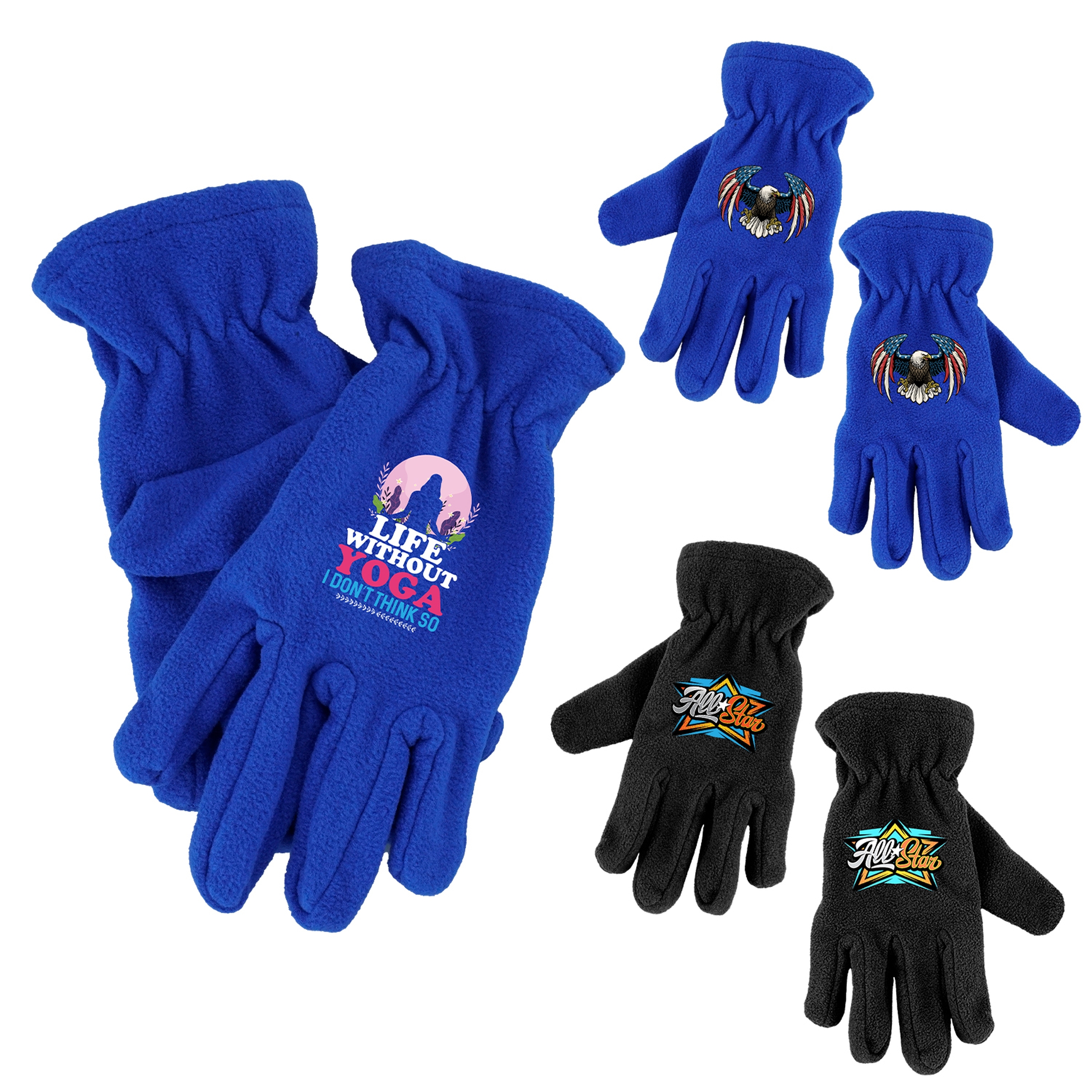 Fleece Gloves 1