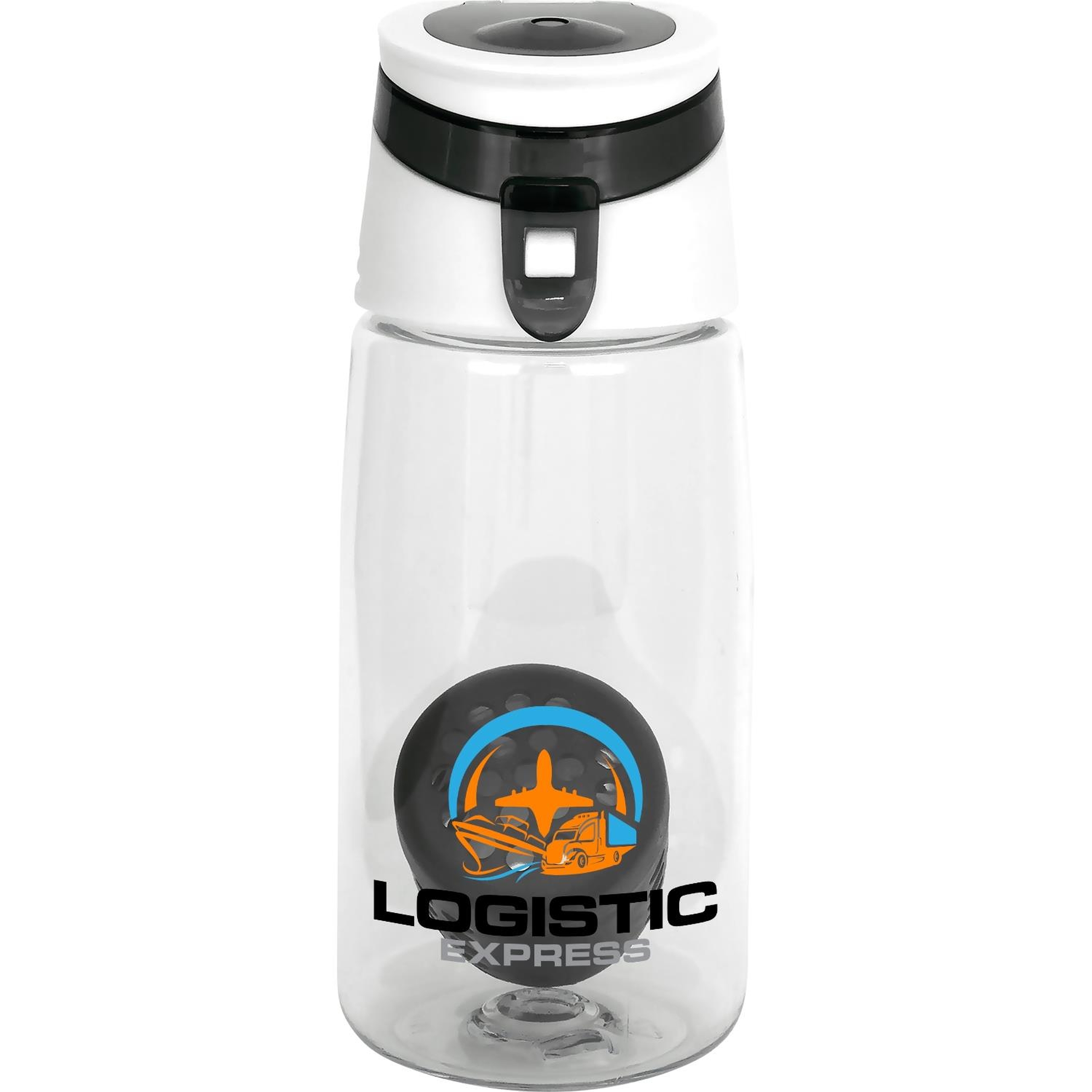 Trendy 18 oz. Recycled Bottle with Floating Infuser 1