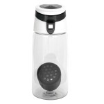 Trendy 18 oz. Recycled Bottle with Floating Infuser - smoke Trendy 18 oz. Recycled Bottle with Floating Infuser - smoke