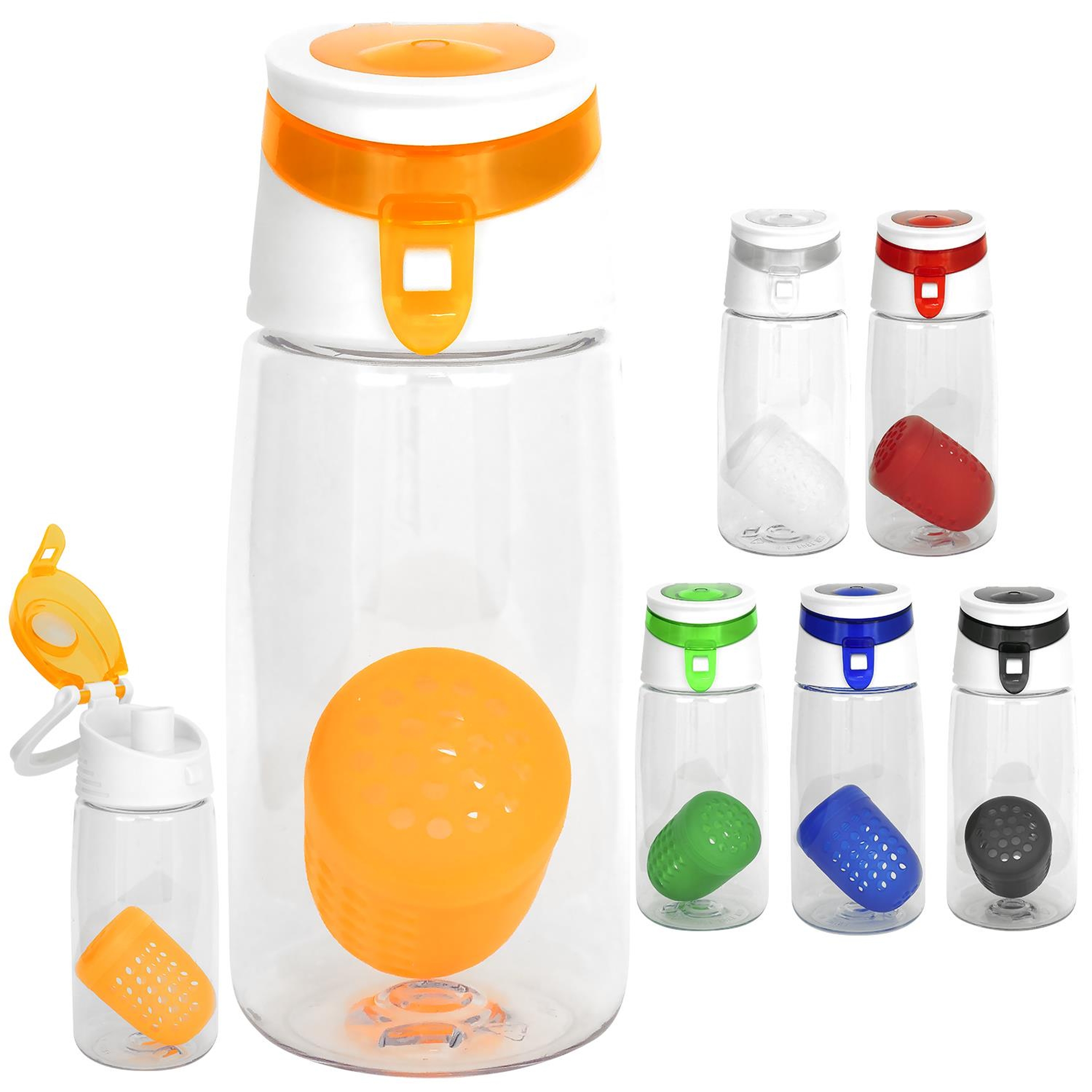 Trendy 18 oz. Recycled Bottle with Floating Infuser 1
