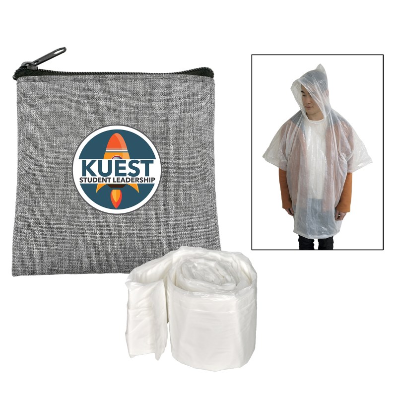 Recycled Pouch & Poncho Set 1 Recycled Pouch & Poncho Set 1