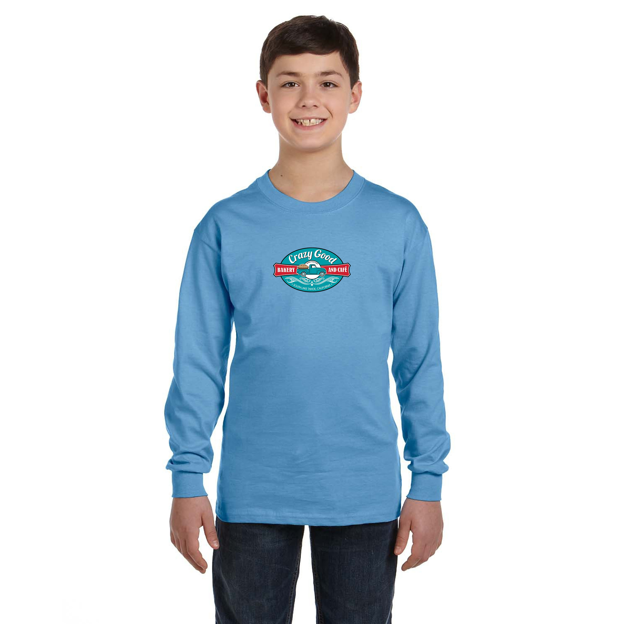 Gildan® Heavy Cotton™ Youth Long Sleeve T-Shirt 1