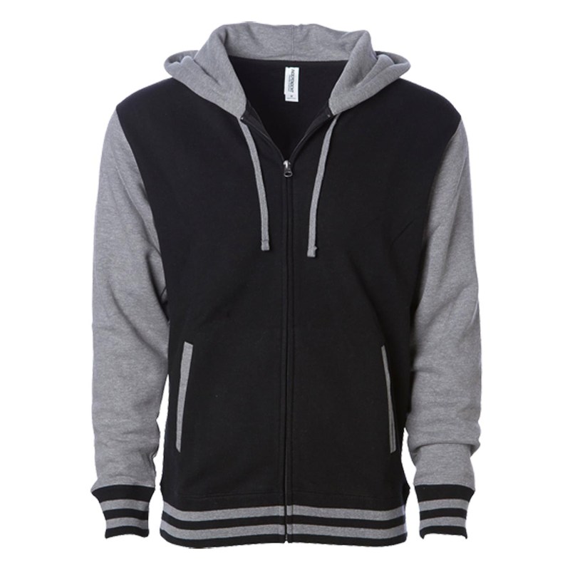 Independent Trading Co. Unisex Varsity Zip Hood 2 Independent Trading Co. Unisex Varsity Zip Hood 2