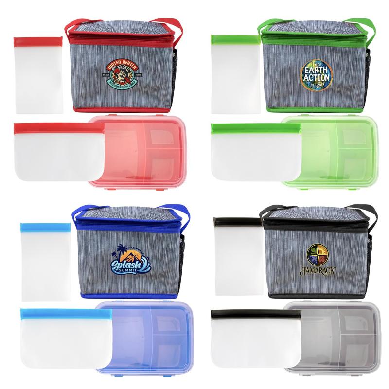 Reusable Lunch & Snack Cooler Set 1 Reusable Lunch & Snack Cooler Set 1