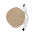 Round C to C Cable Set - Wheat tan Round C to C Cable Set - Wheat tan