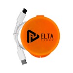 Round C to C Cable Set - Orange Round C to C Cable Set - Orange