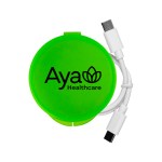 Round C to C Cable Set - Green Round C to C Cable Set - Green