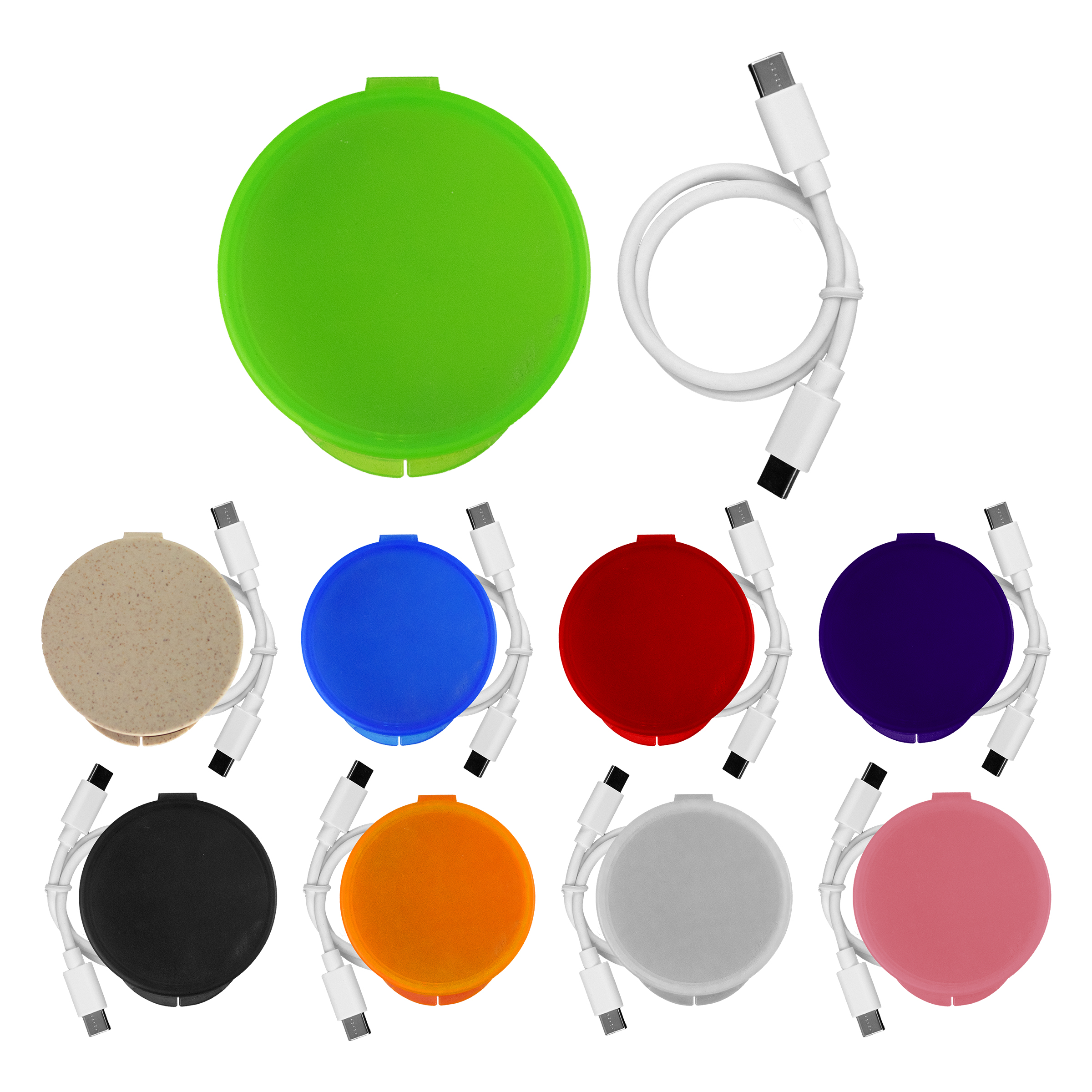Round C to C Cable Set 1