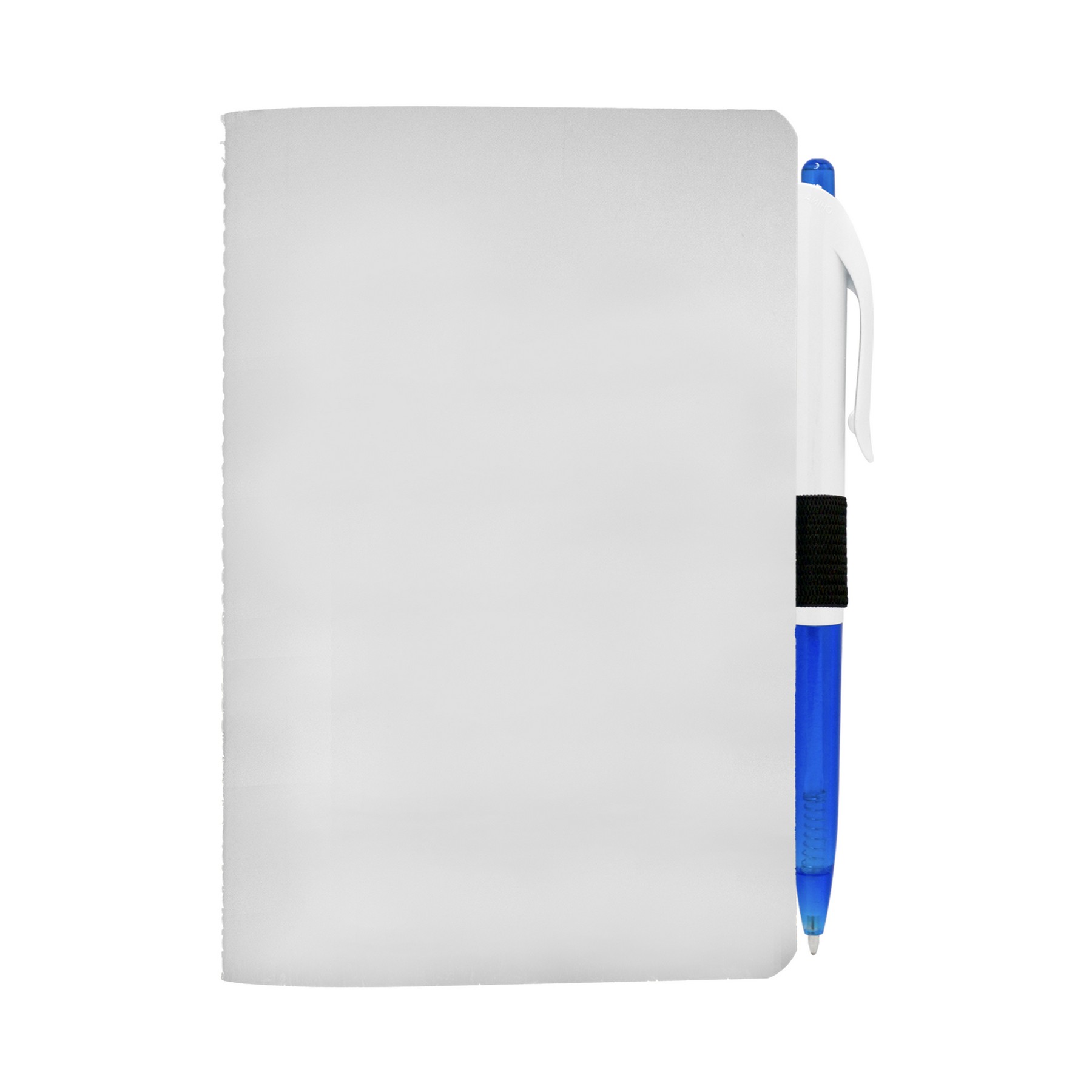 4" X 6" Sewn Paper Cover Notebook with Pen 1