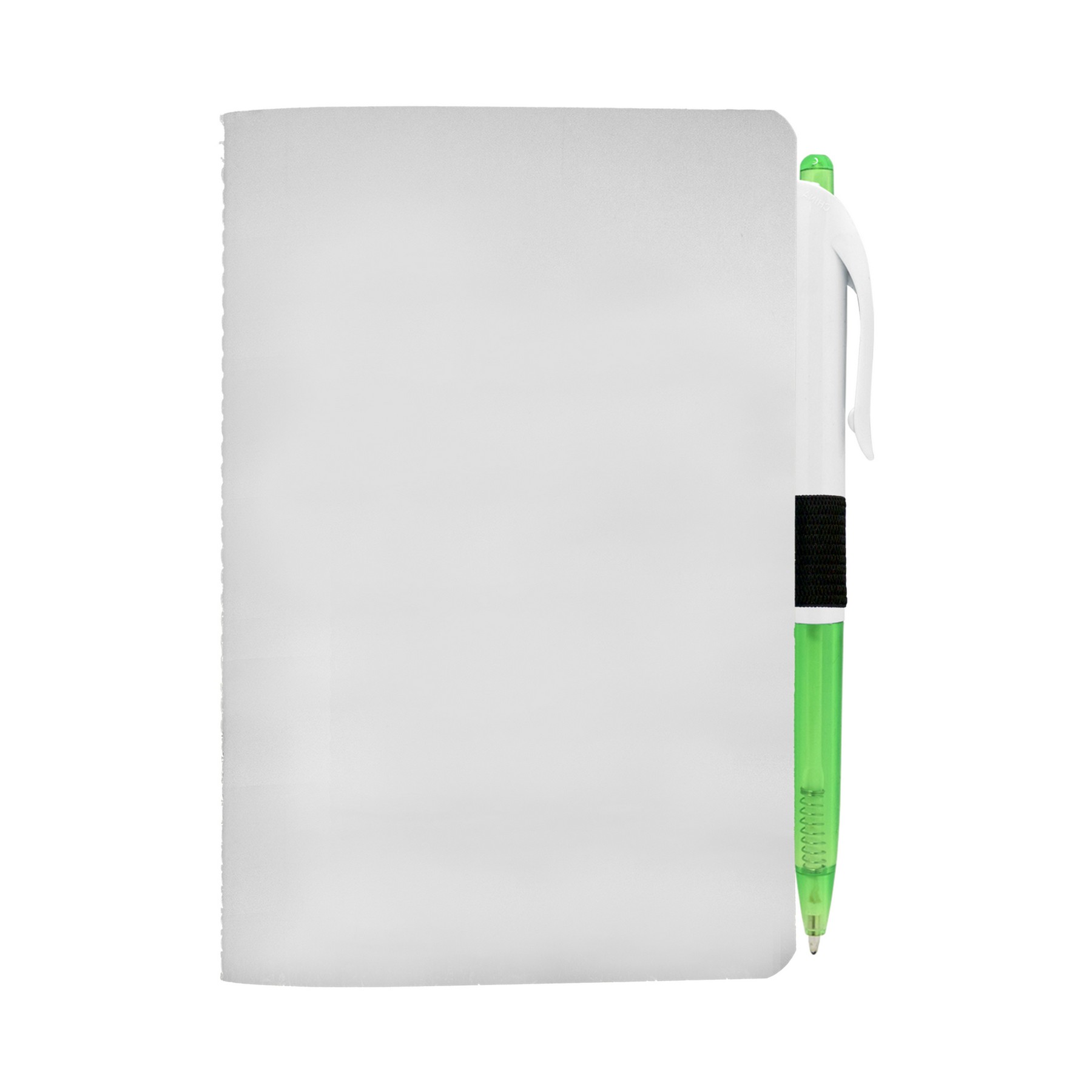 4" X 6" Sewn Paper Cover Notebook with Pen 1