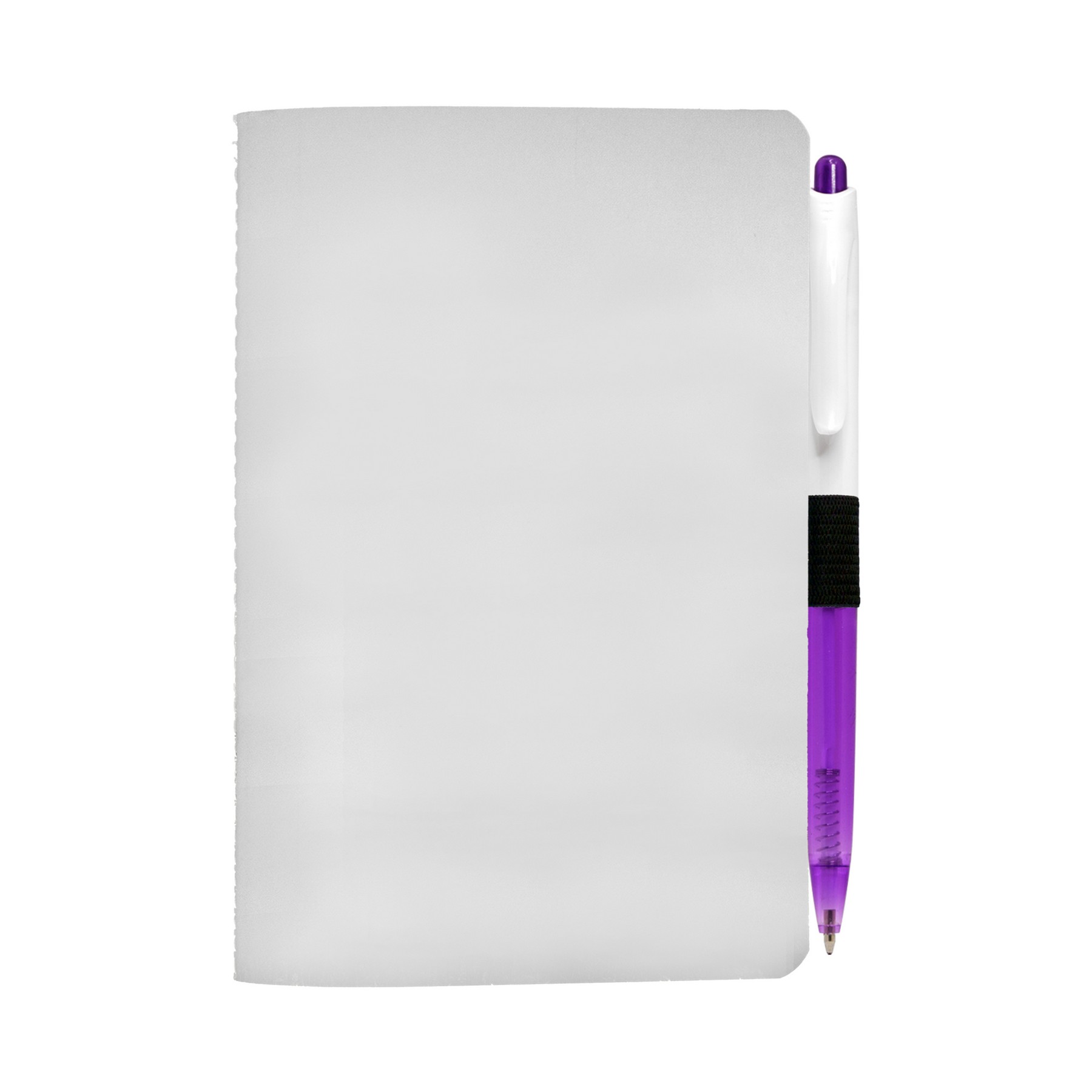 4" X 6" Sewn Paper Cover Notebook with Pen 1