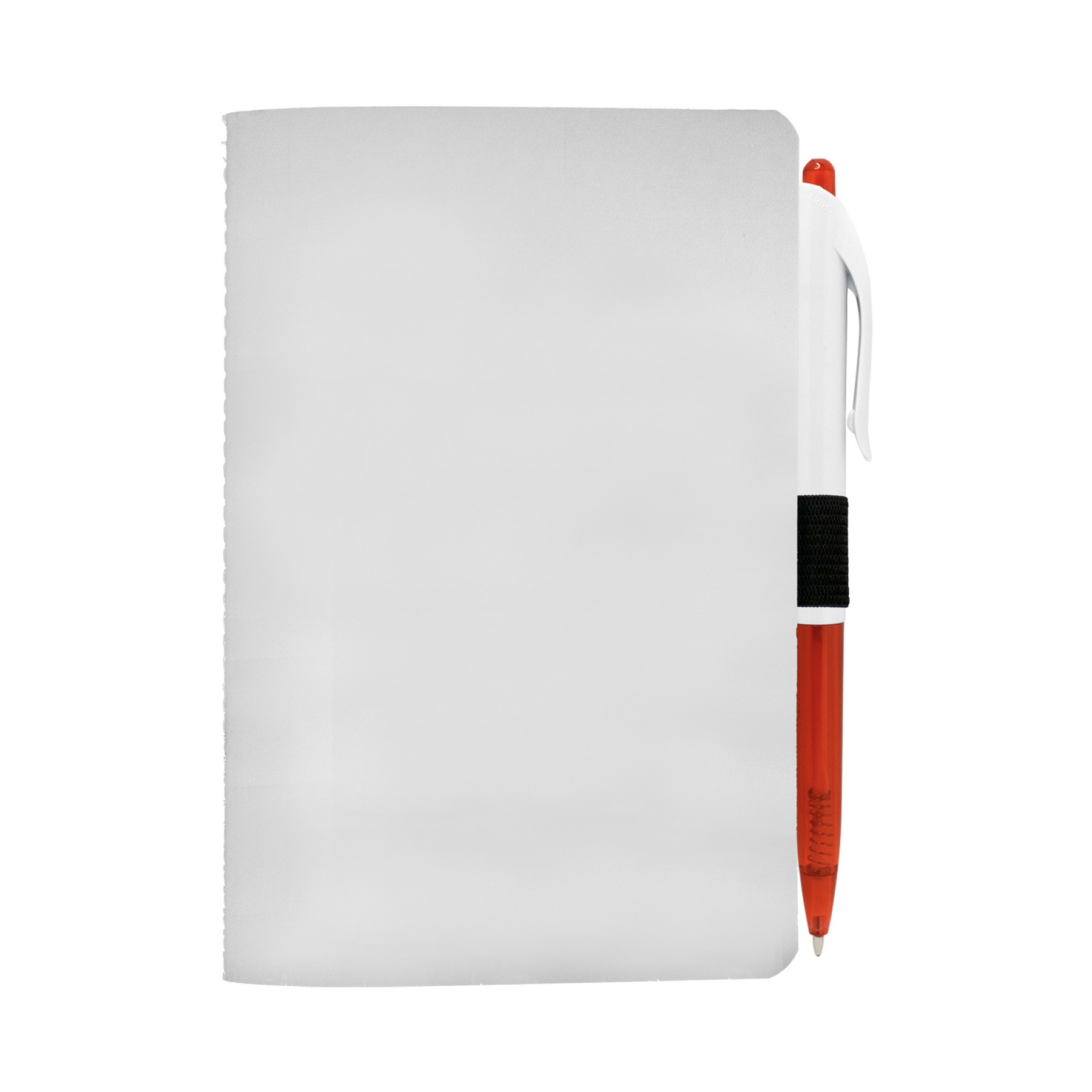 4" X 6" Sewn Paper Cover Notebook with Pen 1