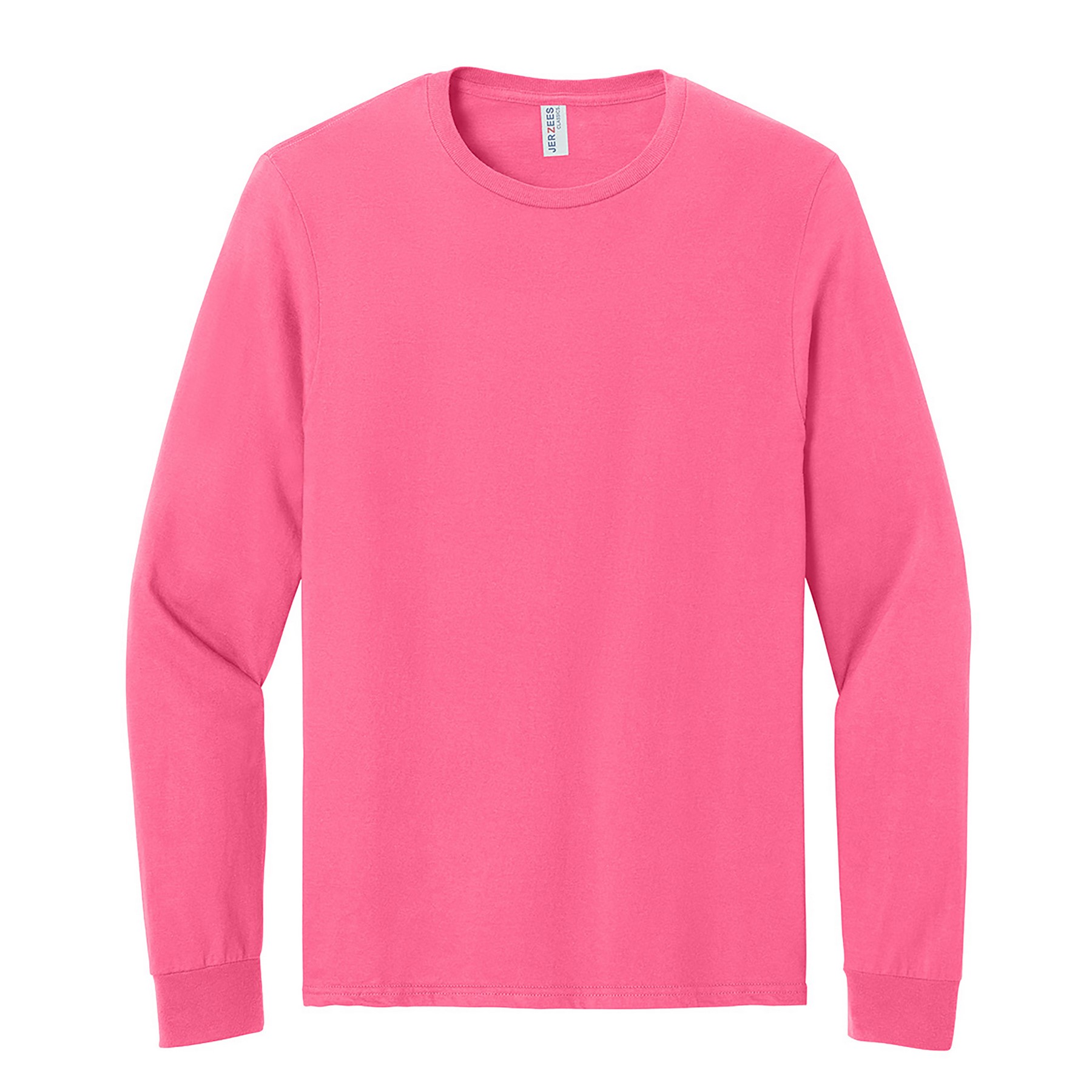 Jerzees Classics® Unisex Cotton Long Sleeve T-Shirt 1