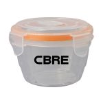 Locking Lid Bowl - Orange Locking Lid Bowl - Orange