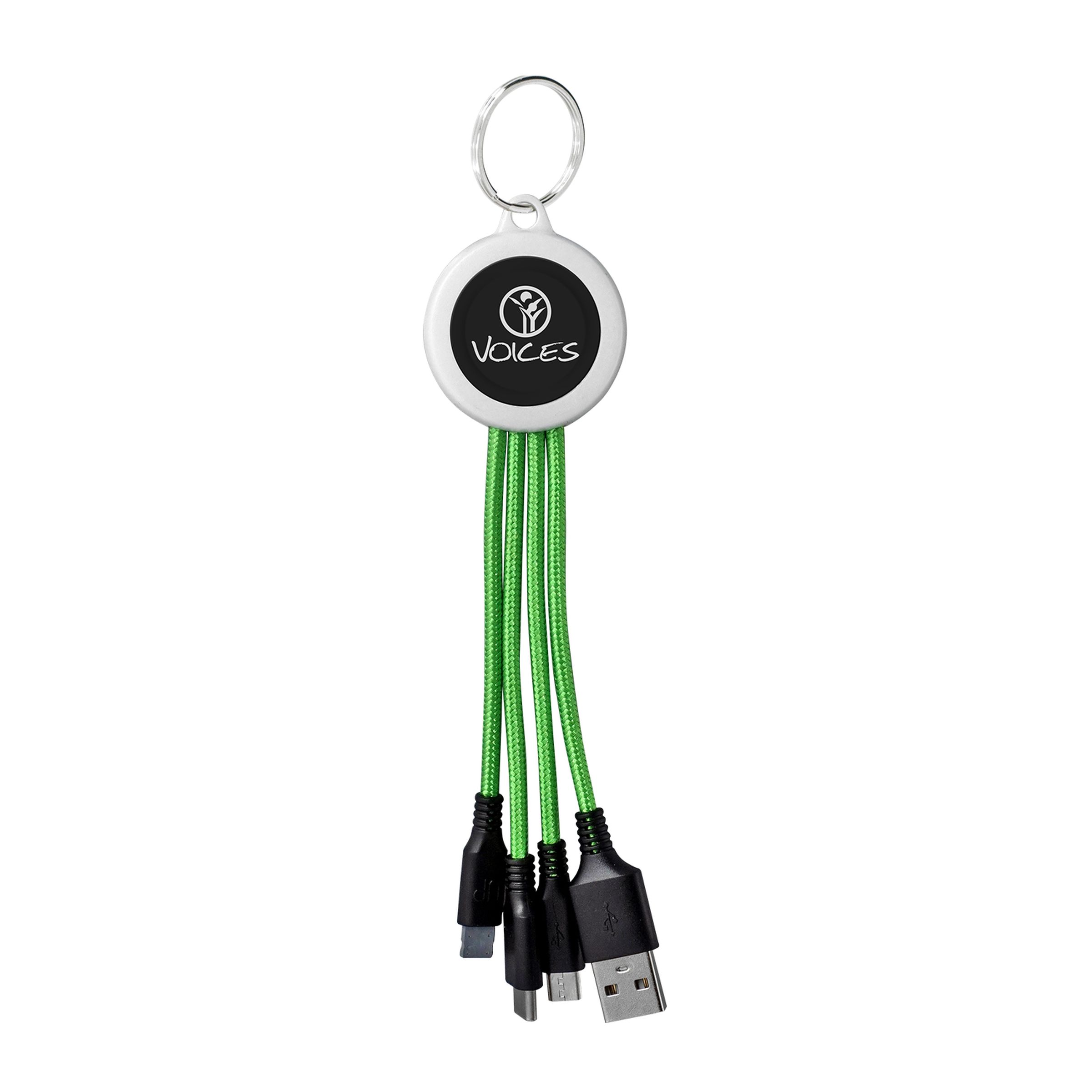 Light Up Logo Keychain Cable 1