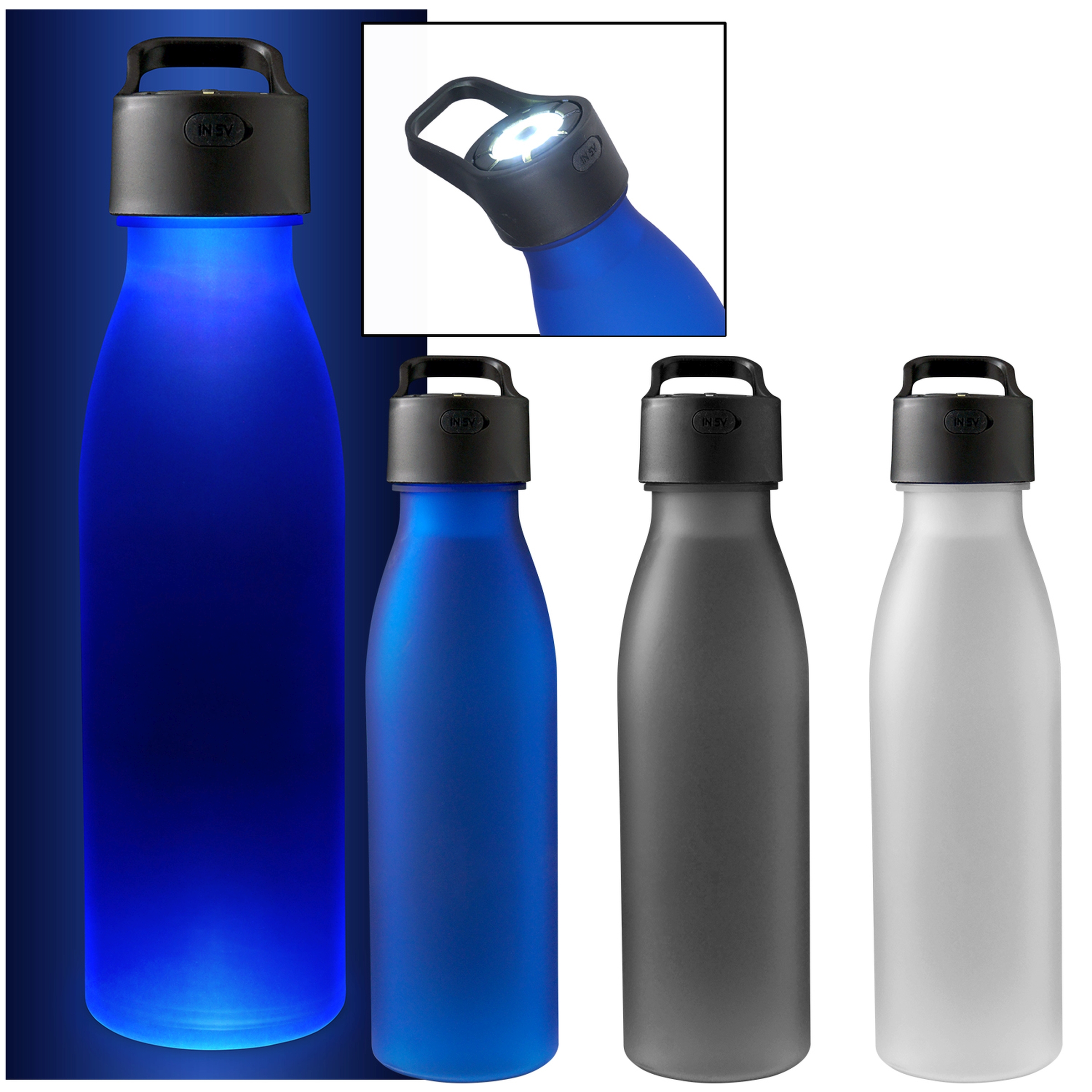 Silhouette Flashlight Bottle 1