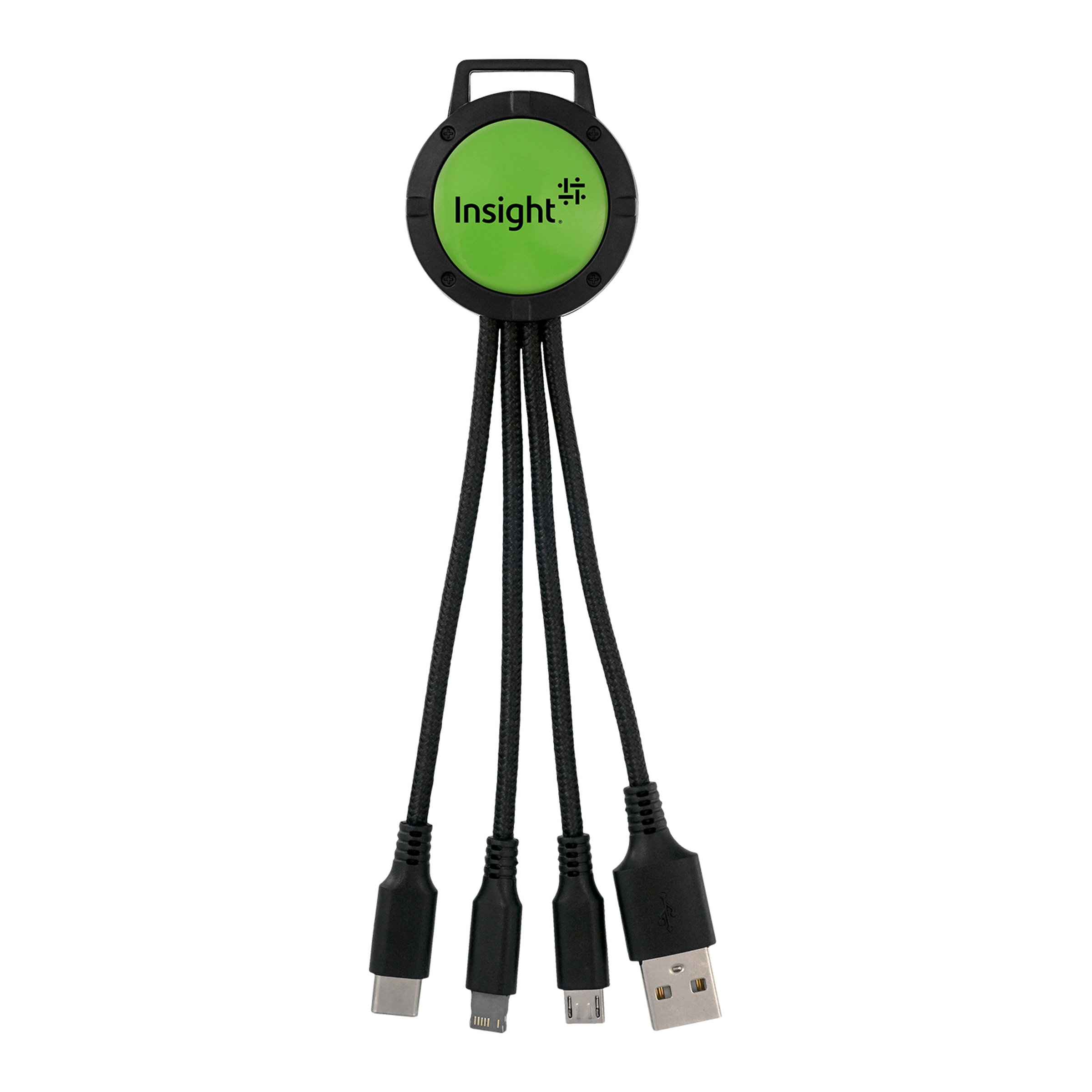Two Tone 3-in-1 Charging Cable 1