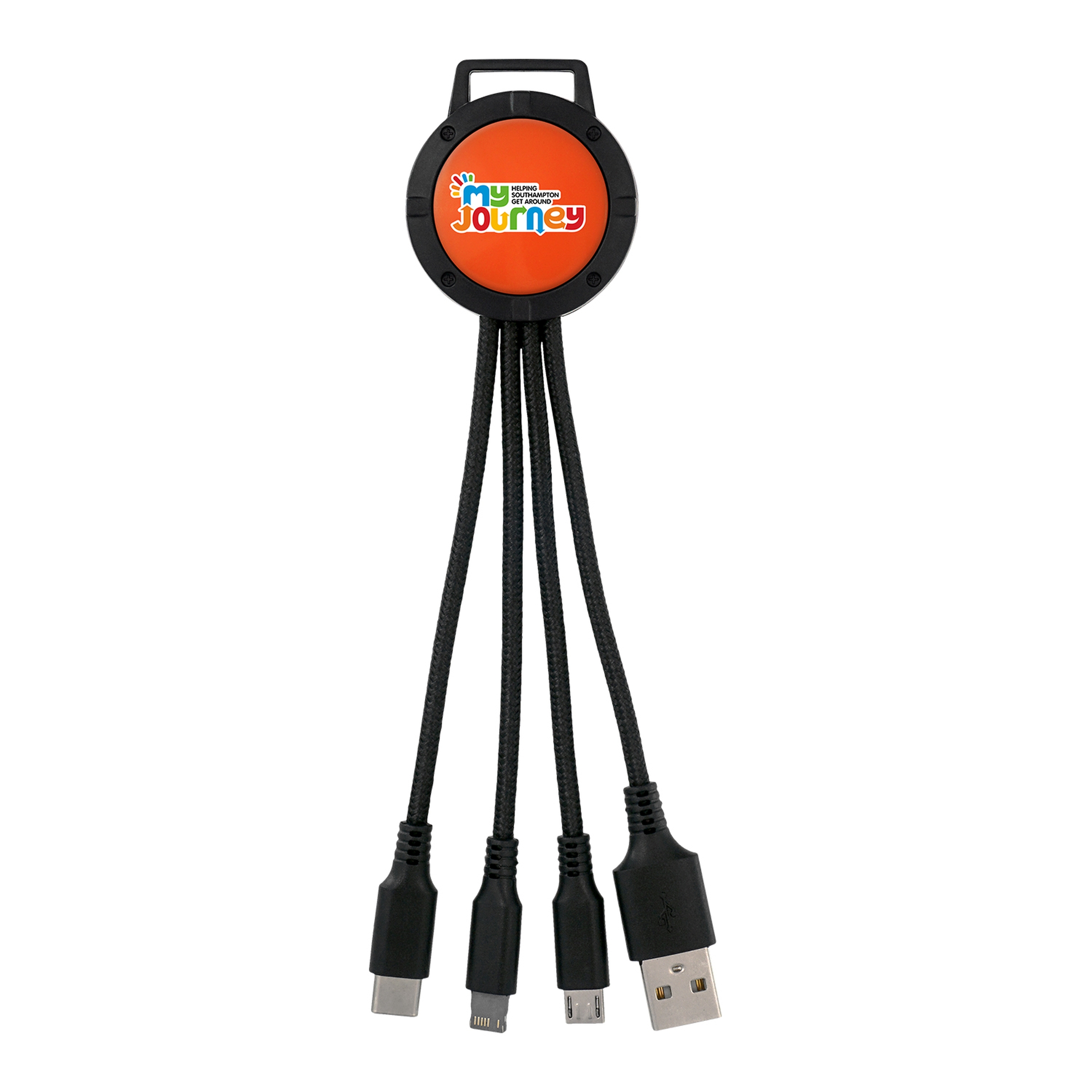 Two Tone 3-in-1 Charging Cable 1
