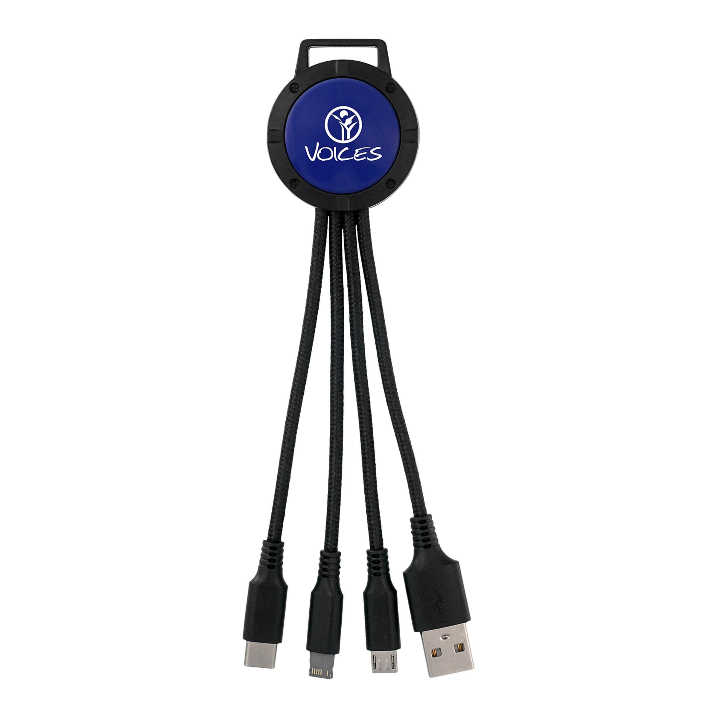 Two Tone 3-in-1 Charging Cable 1