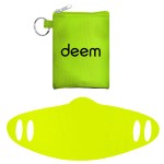 Tall Stretchy Face Mask Pouch - Green Tall Stretchy Face Mask Pouch - Green