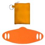 Tall Stretchy Face Mask Pouch - Orange Tall Stretchy Face Mask Pouch - Orange