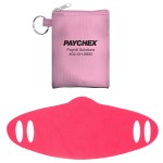 Tall Stretchy Face Mask Pouch - Pink Tall Stretchy Face Mask Pouch - Pink