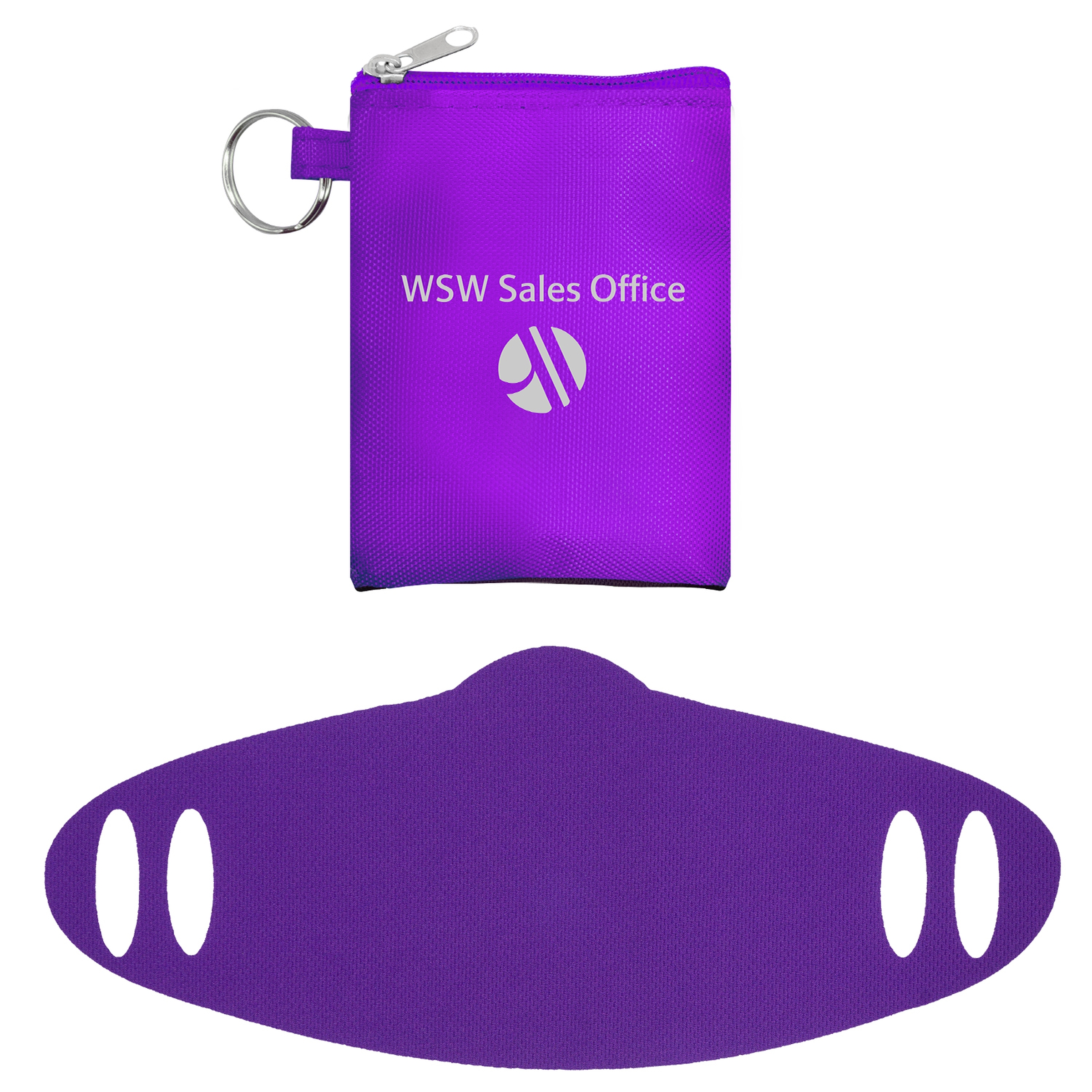 Tall Stretchy Face Mask Pouch 1