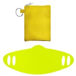 Tall Stretchy Face Mask Pouch - Yellow Tall Stretchy Face Mask Pouch - Yellow