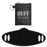 Tall Stretchy Face Mask Pouch - Black Tall Stretchy Face Mask Pouch - Black