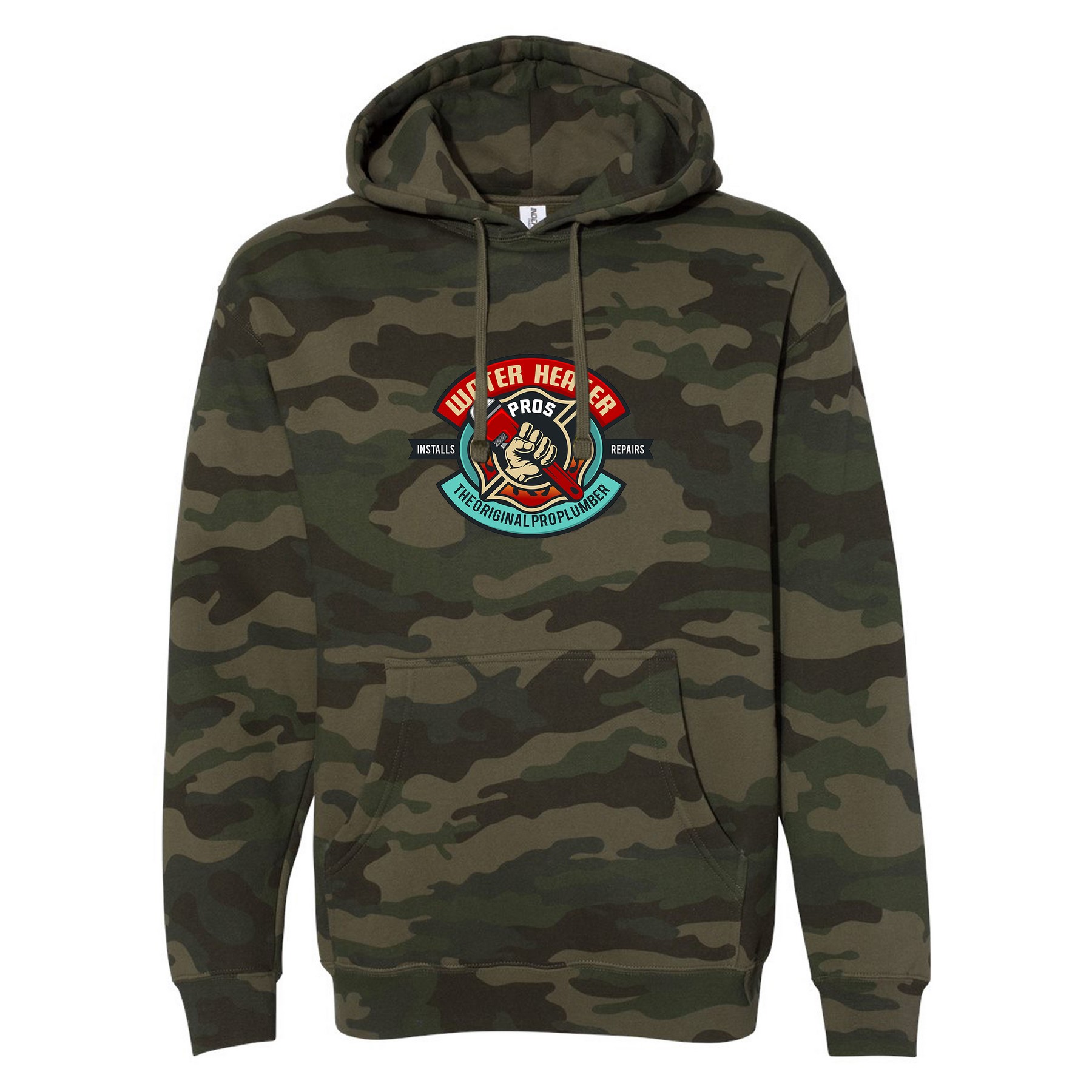 Independent Trading Co.® Heavyweight Hooded Pullover Sweatshirt 1